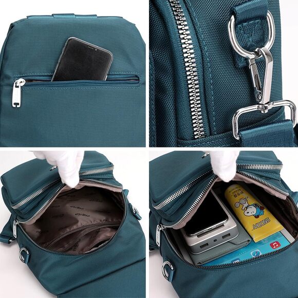 8931 Lightweight Mini Nylon Backpack Casual Resistant Adjustable Shoulder main image 6
